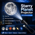 3-in-1 USB Moon & Earth Projection Lamp - 360° Flexible Adjustable Night Light